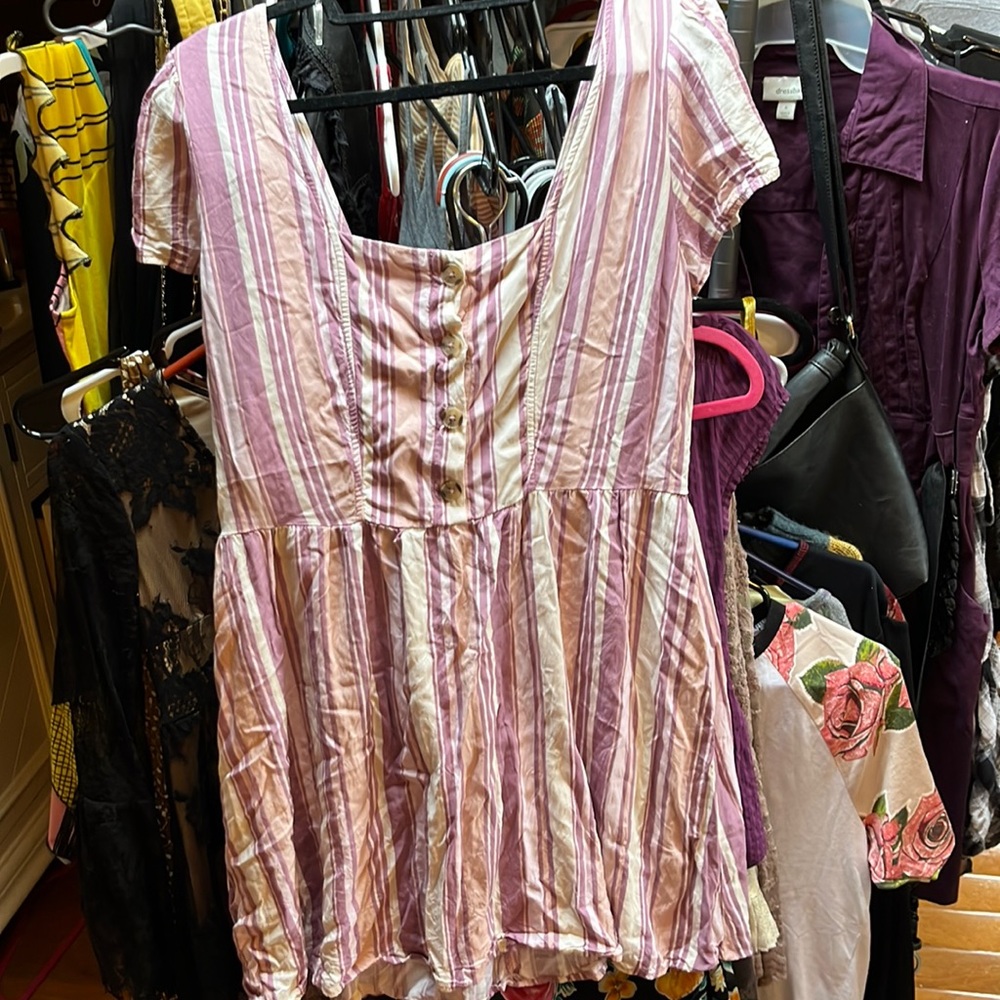 Xhilaration target size large dress purple pink white